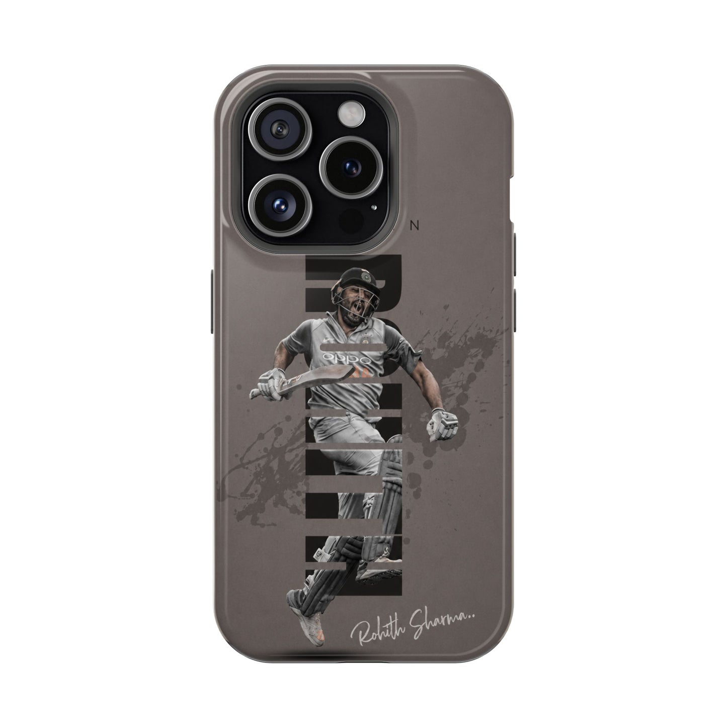 Rohit Sharma Cricket iPhone Case – Hitman Edition