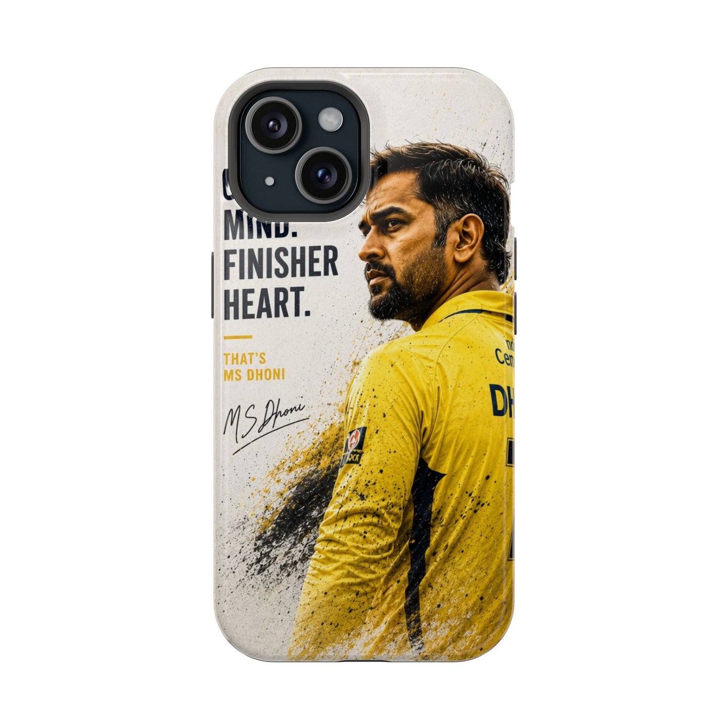 MS Dhoni Legend Edition iPhone Case – Finisher Series