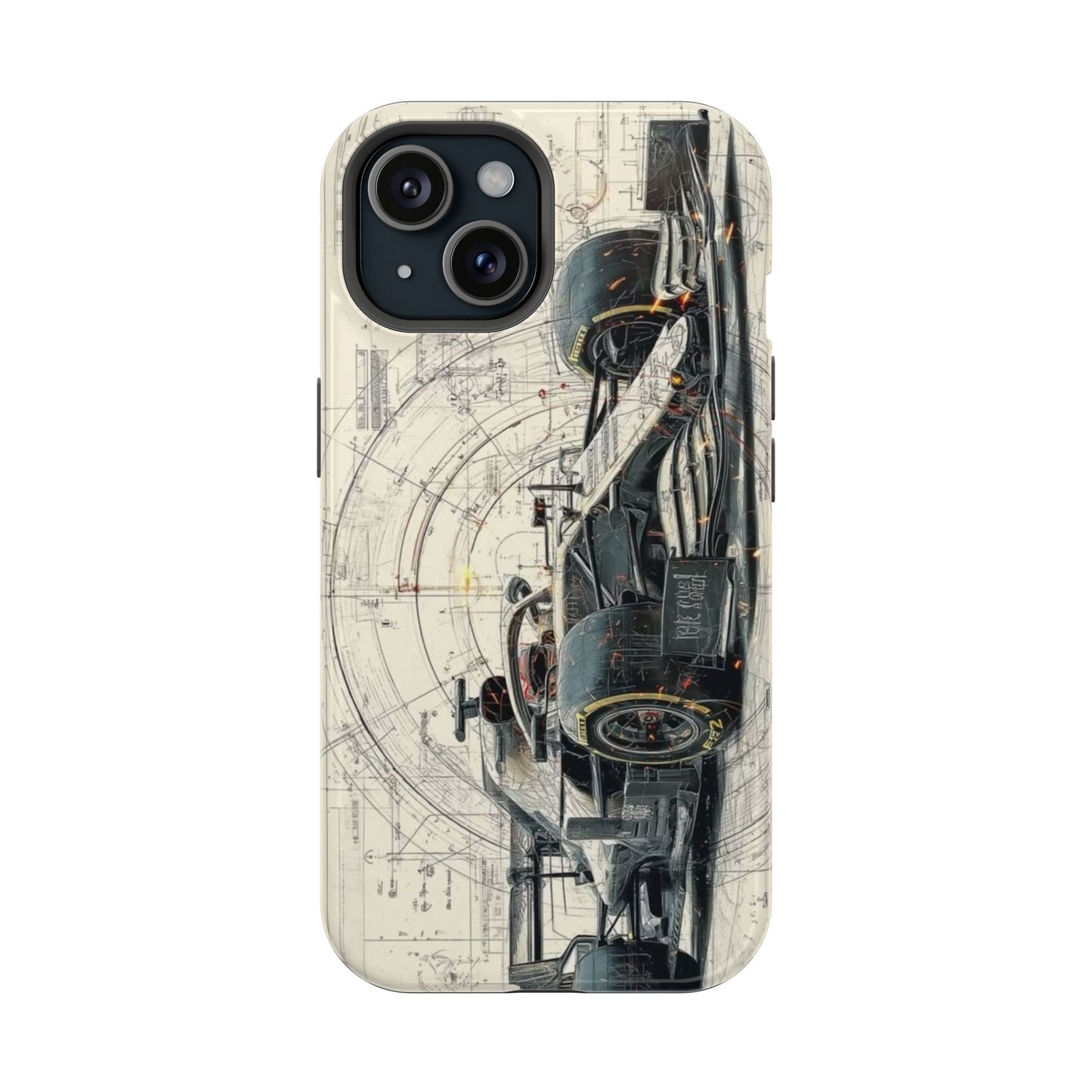 Formula 1 Blueprint Racing iPhone Case – Technical Edition