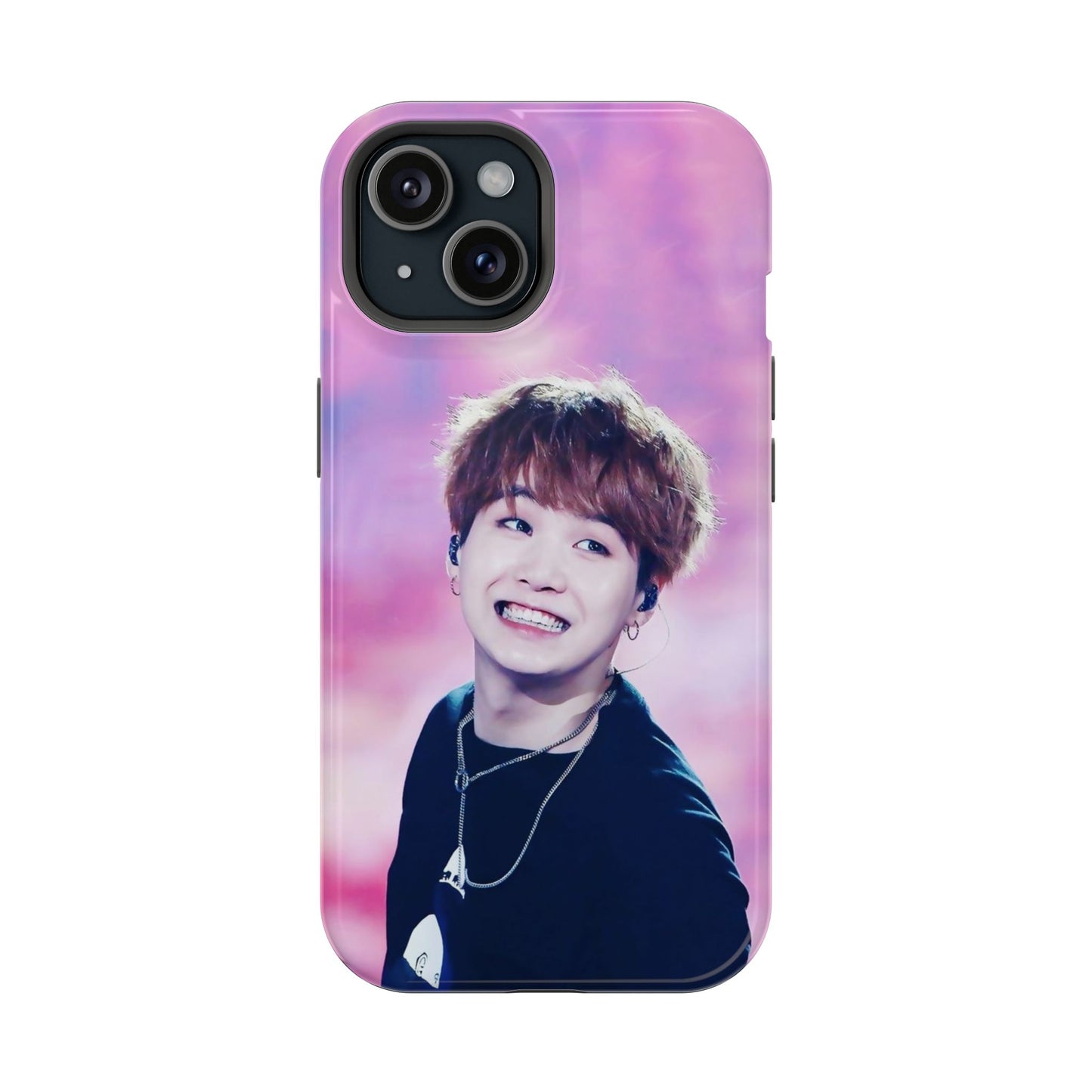 SUGA BTS Aesthetic iPhone Case – Purple Vibes Edition
