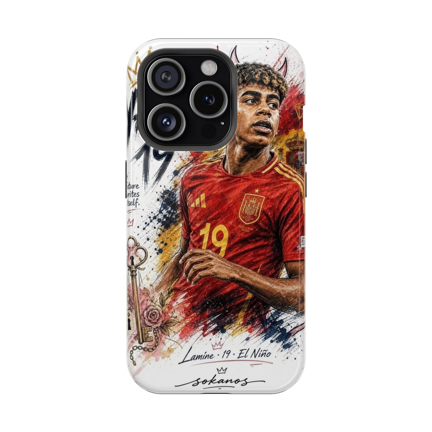 Lamine Yamal Spain Artistic Edition Premium Phone Case