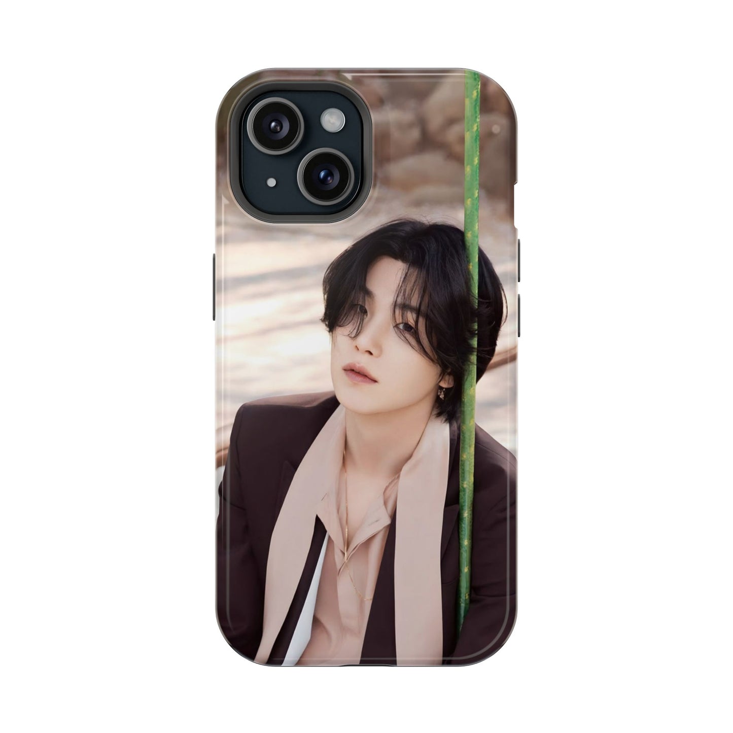 Jungkook Elegant Aesthetic iPhone Case – K-Pop Premium Edition