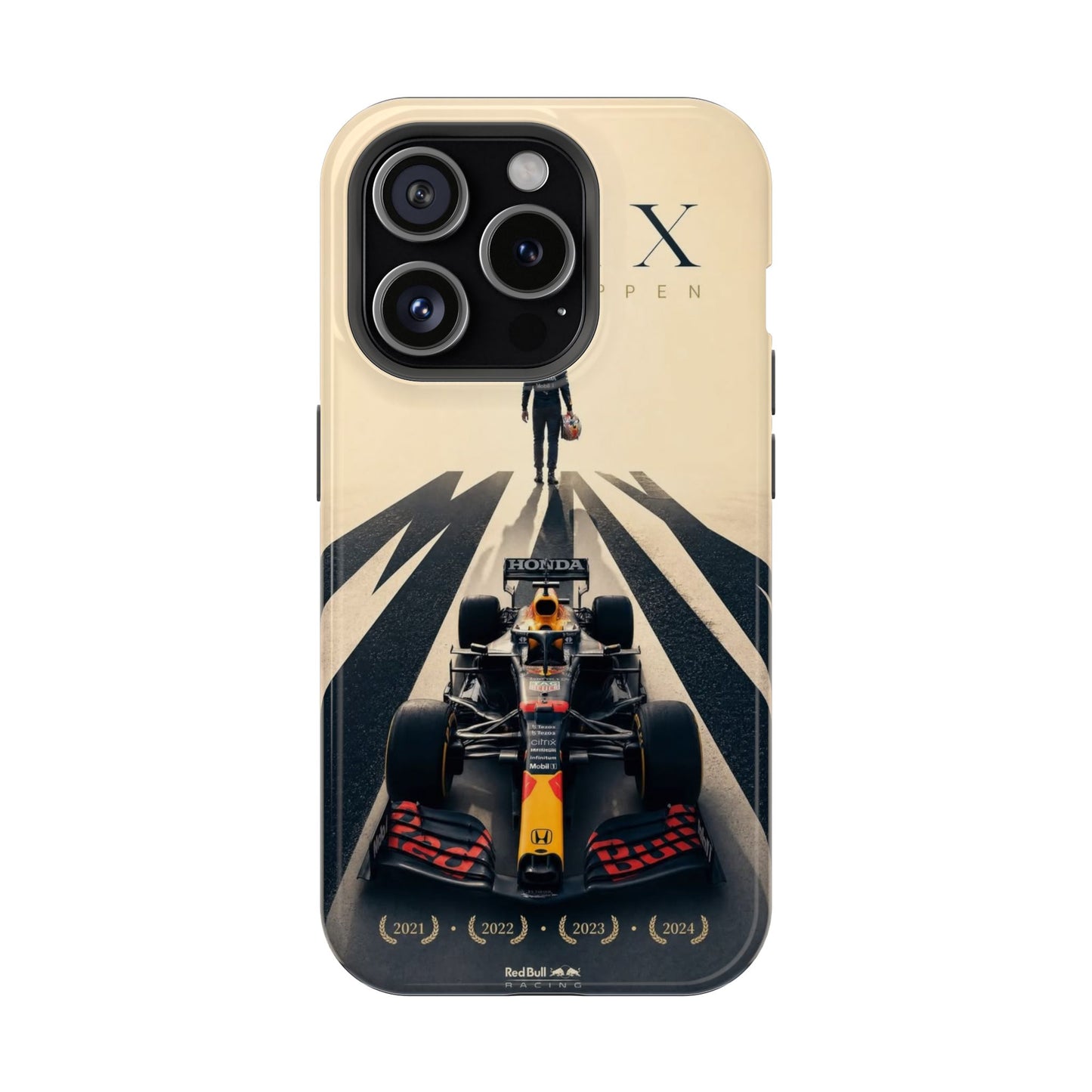 Max Verstappen World Champion Phone Case | Minimal F1 Racing Legacy Cover