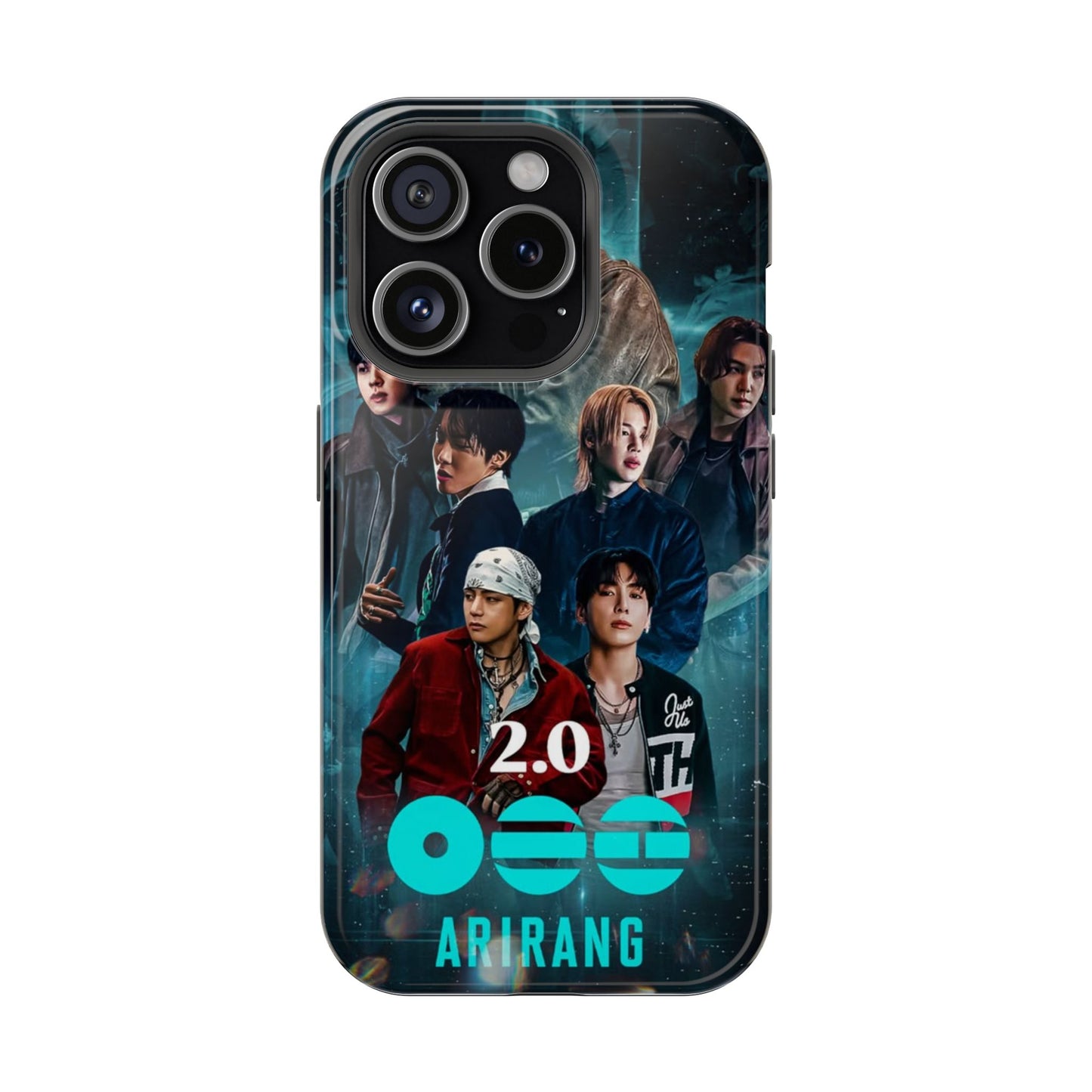ATEEZ Arirang K-Pop Aesthetic iPhone Case – Dark Concert Vibes Cover