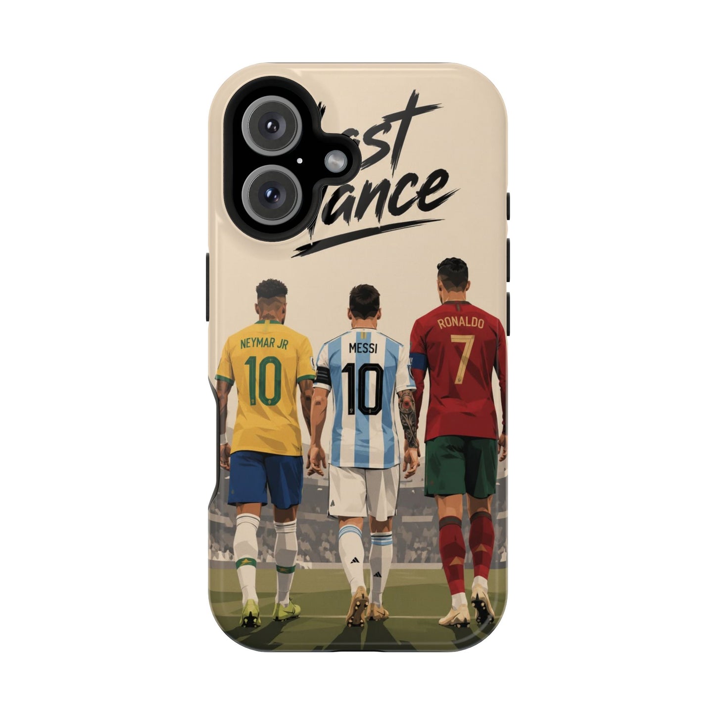 Football Legends Phone Case | Messi, Ronaldo & Neymar Premium Protective Cover