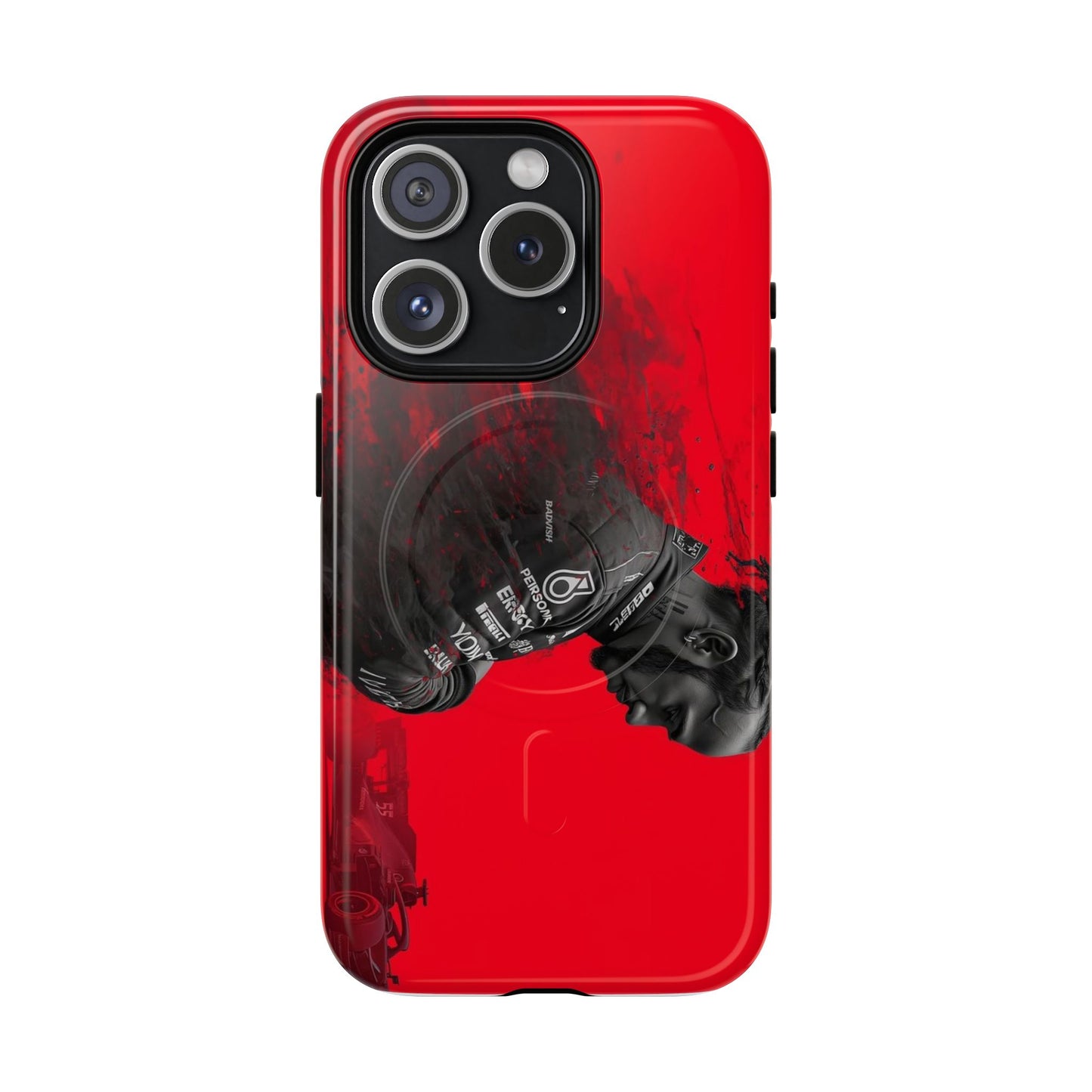 Mercedes F1 Driver Aesthetic iPhone Case – Red Racing Edition Cover