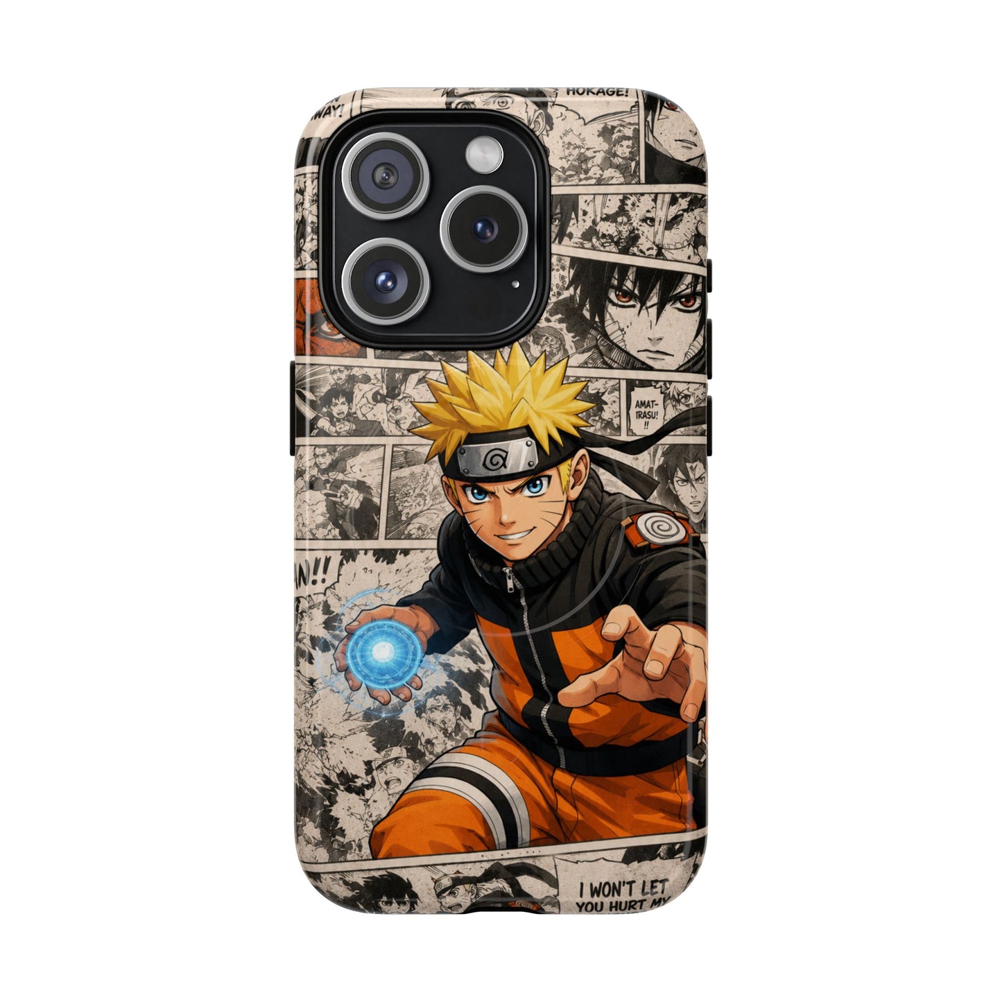 Naruto Anime Manga iPhone Case – Ninja Warrior Aesthetic Cover