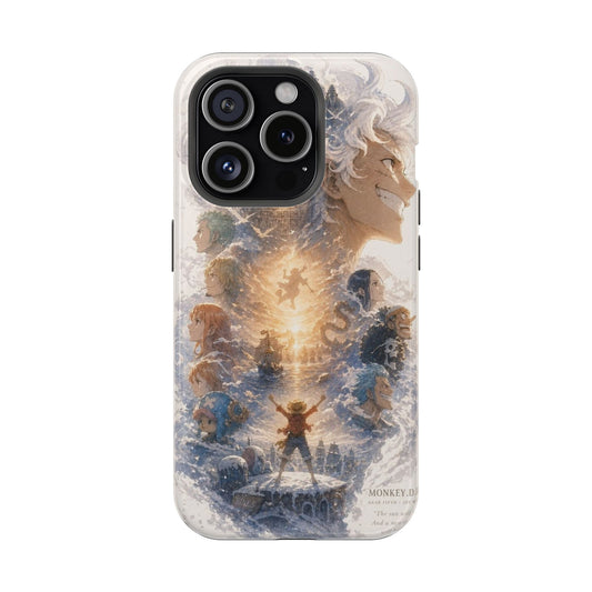 One Piece Gear 5 Crew Anime iPhone Case – Straw Hat Pirates Aesthetic Cover
