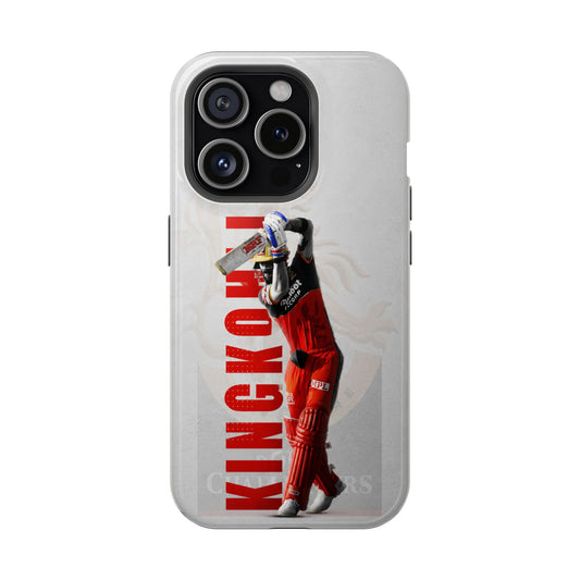 King Kohli RCB iPhone Case – Champion Striker Edition