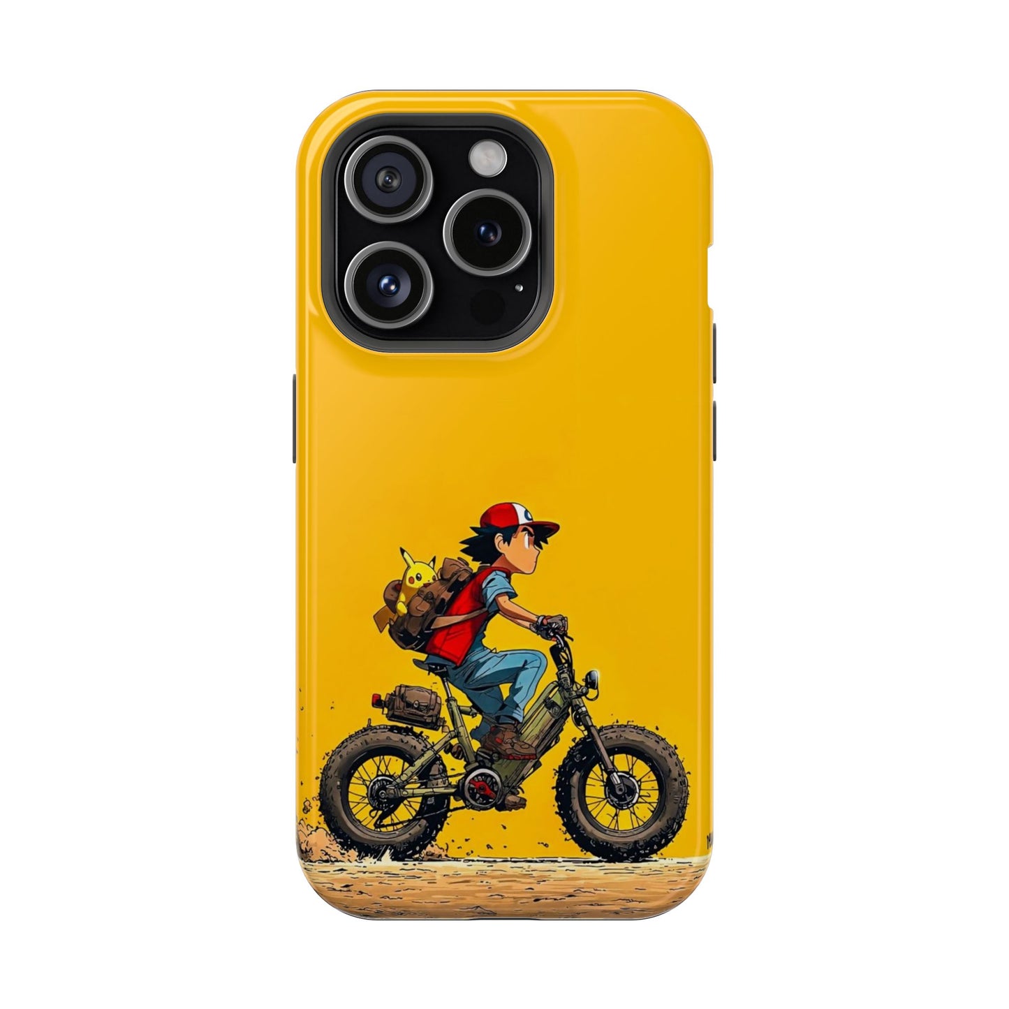 Anime Adventure Rider iPhone Case – Yellow Edition