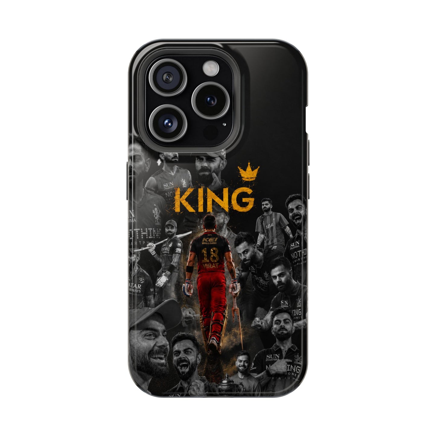 Virat Kohli King No. 18 iPhone Case – RCB Legend Edition