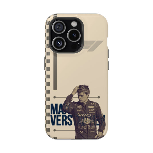 Max Verstappen Minimal Racing Phone Case – Premium Formula 1 Inspired Cover
