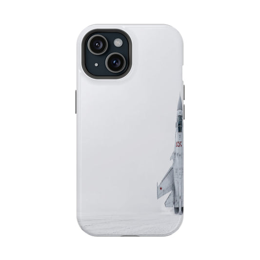 Minimal Fighter Jet Aesthetic iPhone Case – Aviation Edition