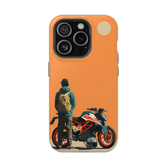 Sunset Rider KTM iPhone Case – Adventure Spirit Edition