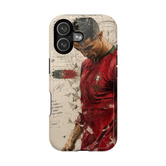 Cristiano Ronaldo Portugal Artistic Phone Case – CR7 Legacy Edition