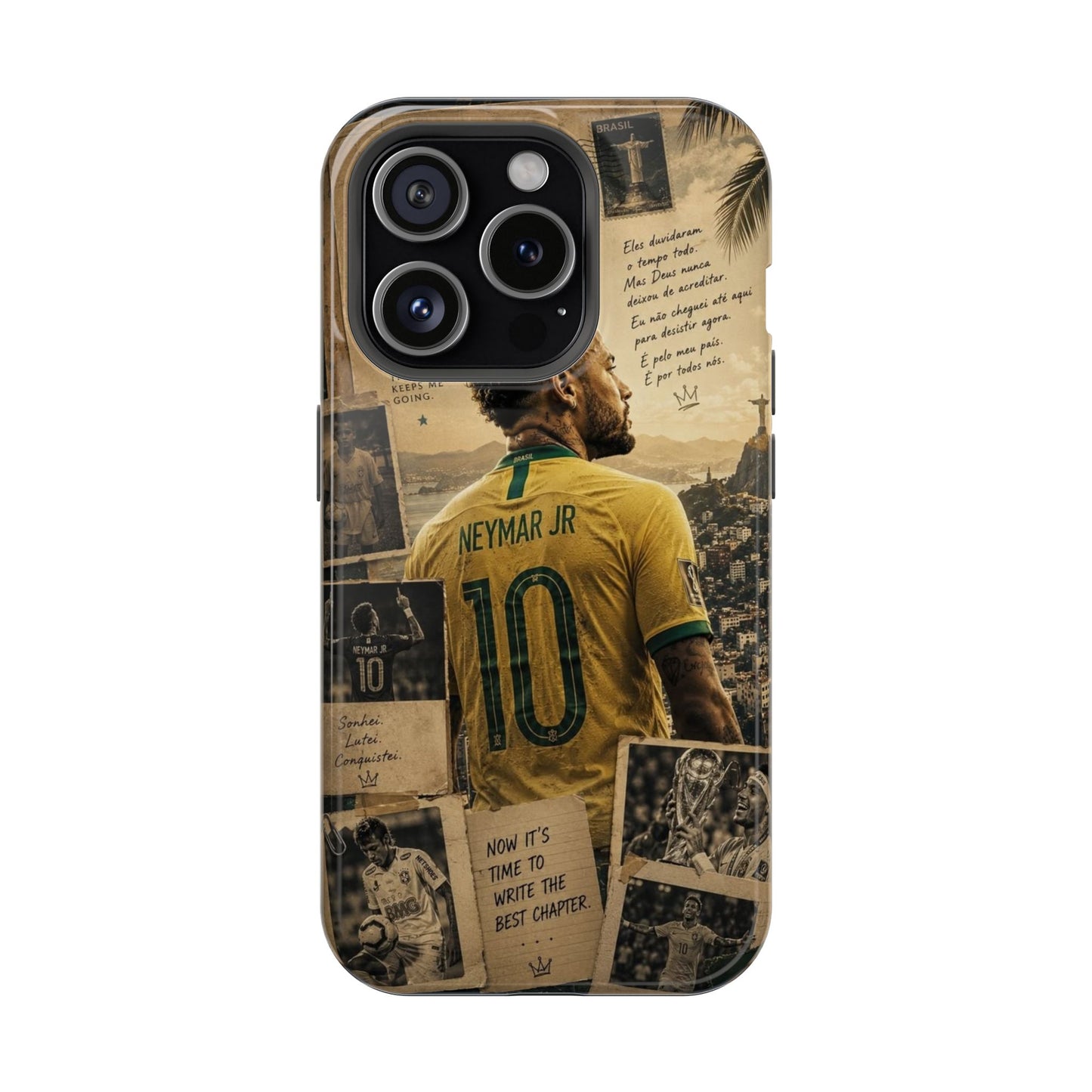 Neymar Jr Brazil Vintage Journey Phone Case – Legacy Edition