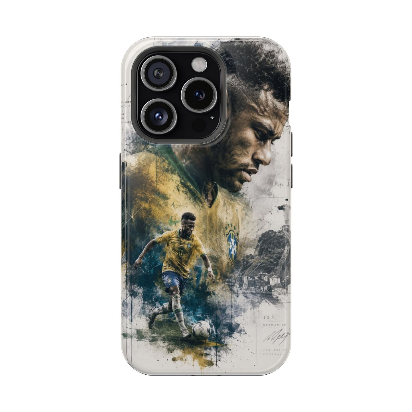 Neymar Jr Brazil Artistic Phone Case – Legacy Collection
