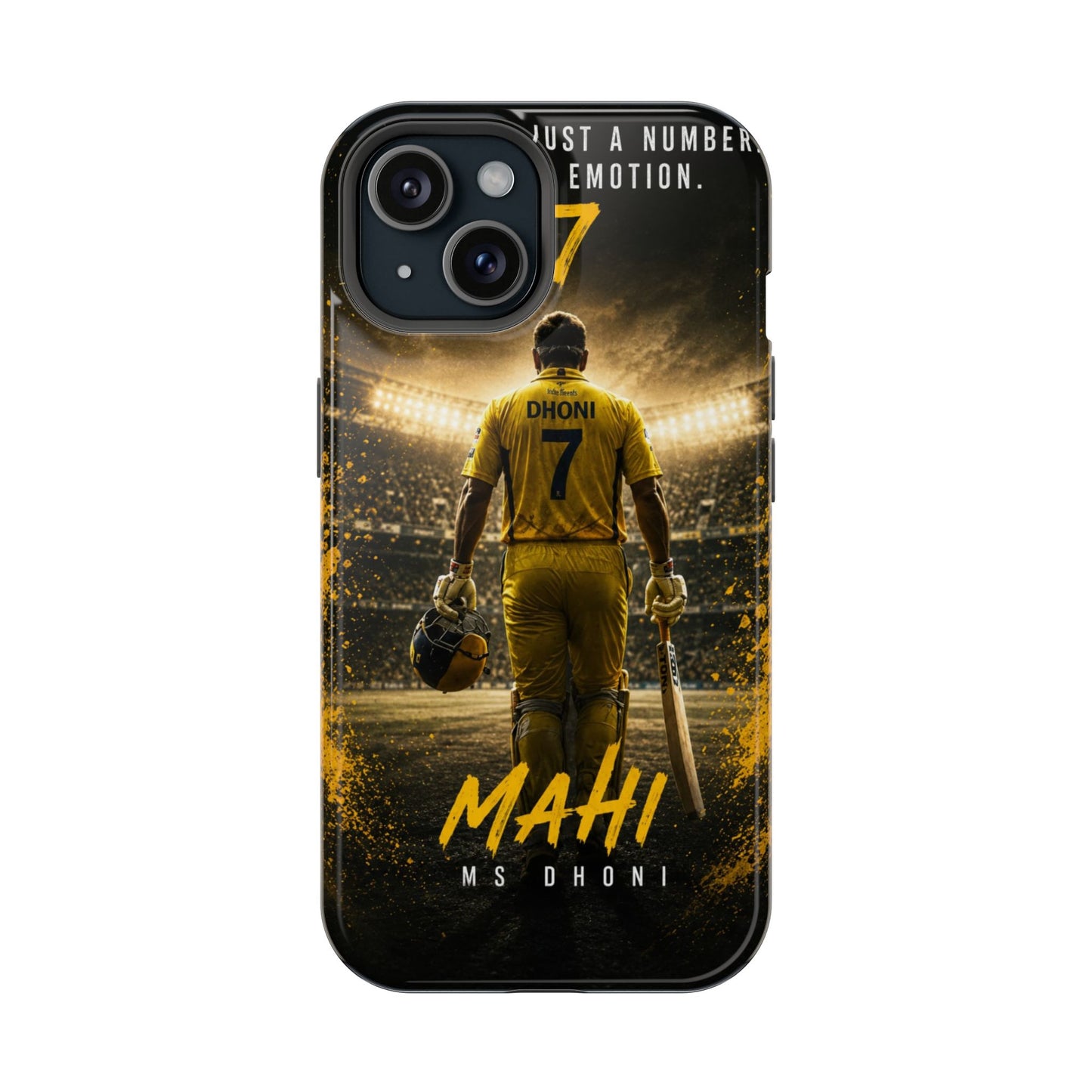 MS Dhoni Mahi Edition iPhone Case – Number 7 Legacy