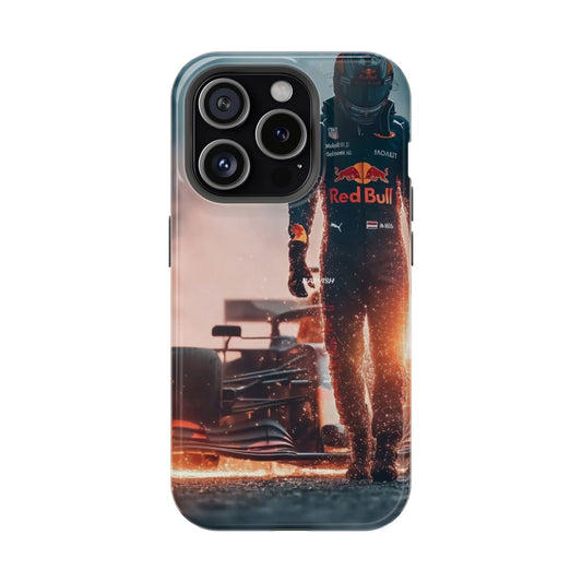 F1 Racing Driver Red Bull Inspired Premium Phone Case | Shockproof Matte Protective Cover