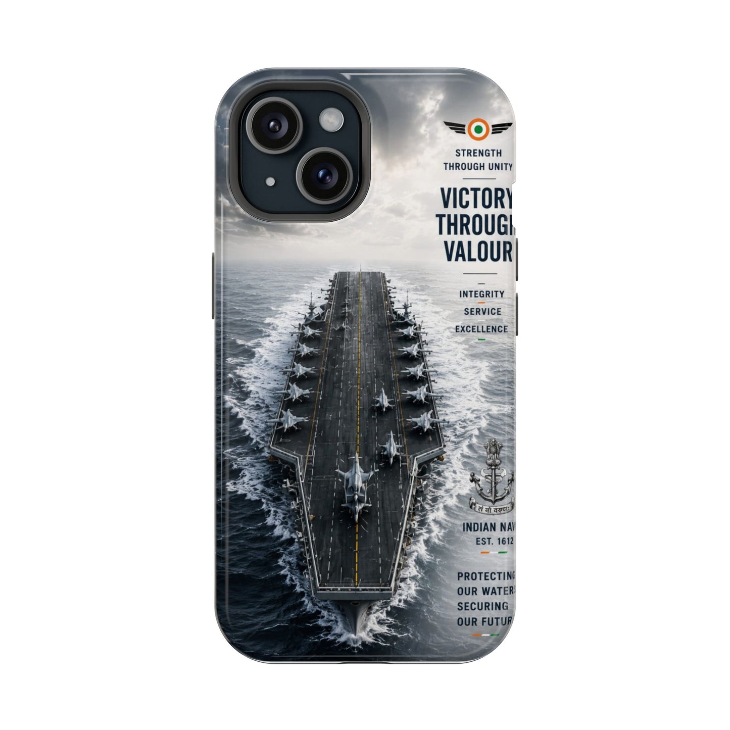 Indian Navy Aircraft Carrier iPhone Case – Valor Edition
