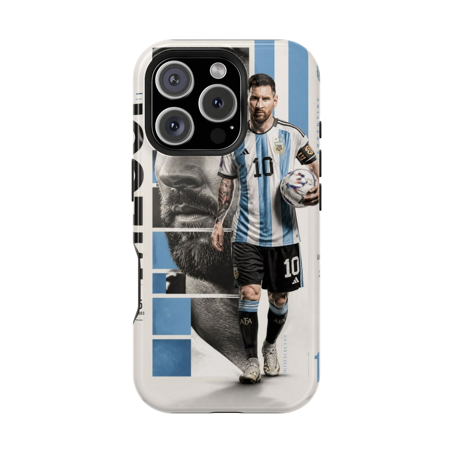 Lionel Messi Argentina #10 Phone Case | Premium Football Legend Protective Cover