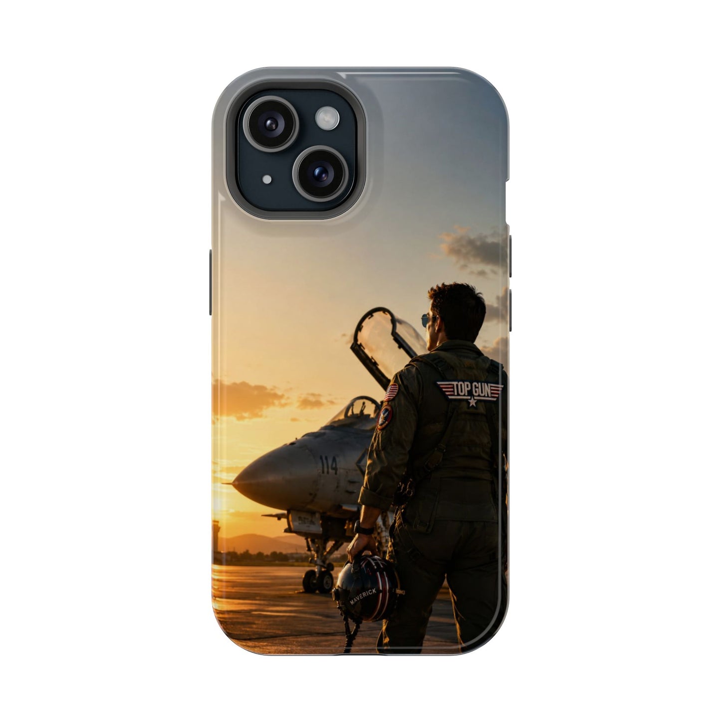Top Gun Fighter Pilot iPhone Case – Maverick Edition