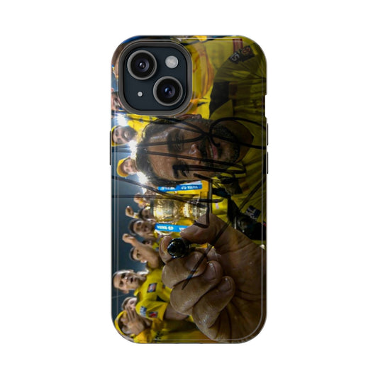 MS Dhoni Signed Champion Case