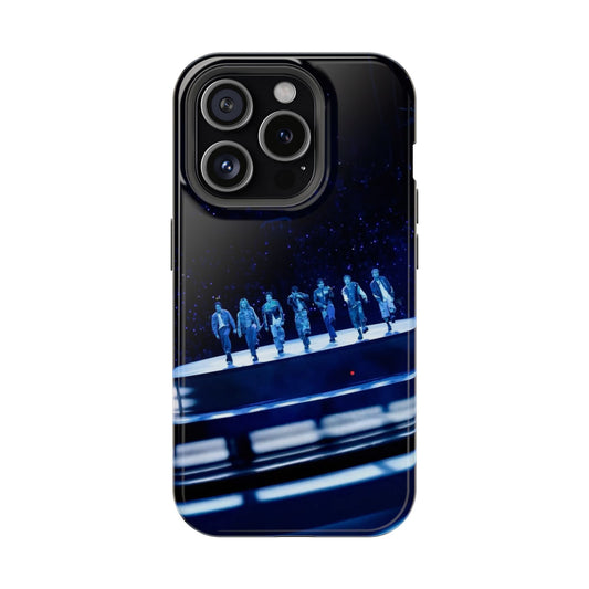 Neon Blue Stage Phone Case