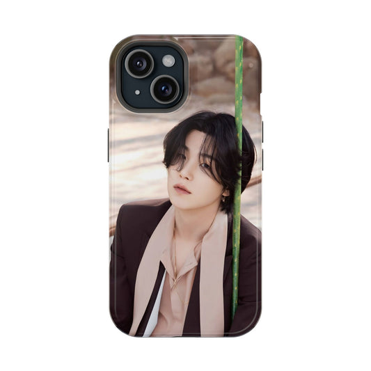 Jungkook Elegant Aesthetic iPhone Case – K-Pop Premium Edition