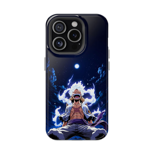 Gear 5 Anime iPhone Case – Moonlight Warrior Aesthetic Cover