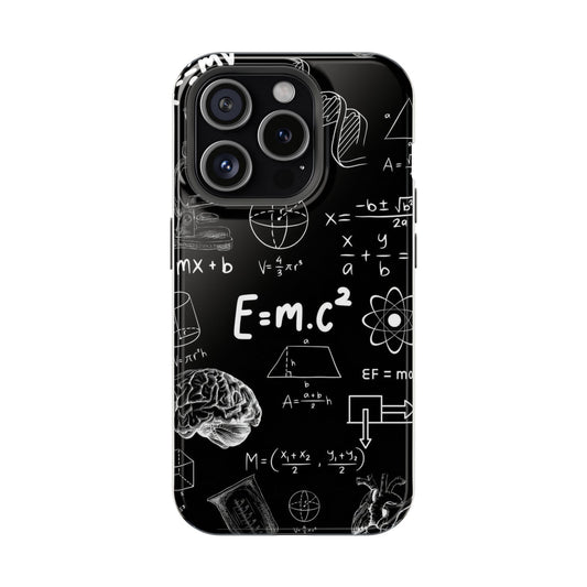 Science & Math Formula Phone Case | STEM Blackboard Aesthetic Cover