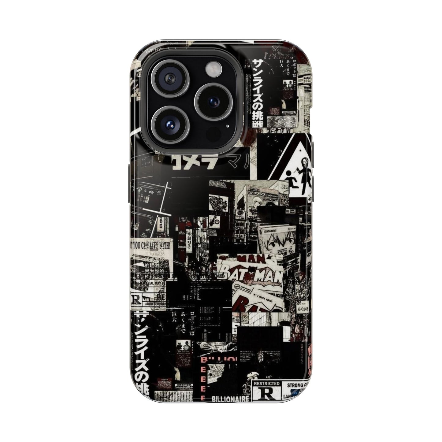 Batman Grunge Collage Phone Case A